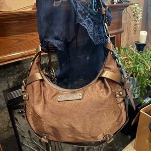 XOXO gold/brown purse